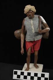 India- Clay Figurine, Bhisti or Water ...