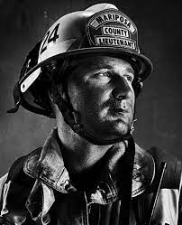 Duracell Firefighters Shot By Tim Tadder Firefighter Photography Firefighter Pictures Black And White Portraits