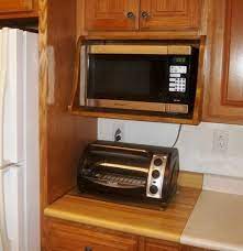 Free Microwave Shelf Plans How To Build A Microwave Shelf Microwave Shelf Kitchen Microwave Cabinet Diy Kitchen Renovation