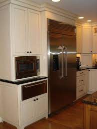 Built In Oven And Microwave Cabinet Ge Microwave Built Into Tall Unit Kitchen Design Kitchen Tall Units Kitchen Built In