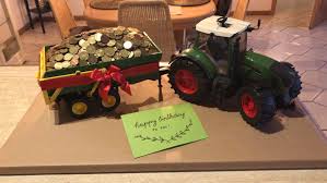 Geschenk 25 Geburtstag Geldgeschenk Trecker Bauer Fendt Traktor Geschenke Geldgeschenke Geburtstag Geschenke Zum Geburtstag