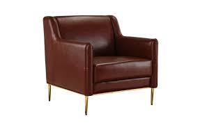 Anton Modern Leather Match Accent Club Chair Living Room Leather Leather Armchair Shabby Chic Table And Chairs