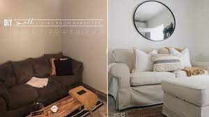 Don't consider you to be lounge as an impasse since you can transform it into a comfortable place for different users. Diy Small Living Room Makeover Youtube