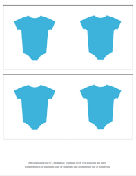 I'm sharing two different size patterns that would be perfect for a variety of projects. Printable Onesie It S A Boy Banner Diy Baby Shower Decoration Celebrating Together