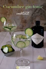 Hendrick S Gin Tonic Cucumber Recipe Cucumber Recipes Gin And Tonic Gin Recipes