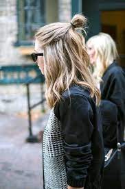 20 Inspiring Half Up Top Knot Hairstyles Uzun Sac Sac Rahat Sac Modelleri