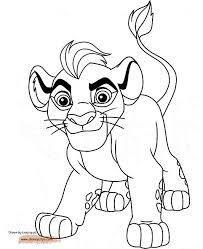 Leon Para Colorear Dibujos Guardia Del Leon