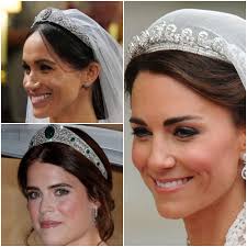 She truly was princess perfect. You Won T Believe How Much Kate Middleton Meghan Markle And Princess Eugenie S Wedding Tiaras Cost