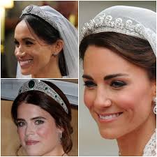 She truly was princess perfect. You Won T Believe How Much Kate Middleton Meghan Markle And Princess Eugenie S Wedding Tiaras Cost