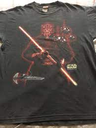 Guarda video brevi con #vintagestarwars su tiktok. Vintage 90 S Star Wars Darth Maul Graphic Shirt Men S Fashion Tops Sets Tshirts Polo Shirts On Carousell