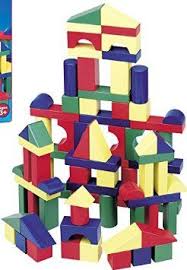 Melissa Doug 100 Wood Building Blocks Set Amazon Ca Toys Games Therapy Toys Play Therapy Toys Retro Toys