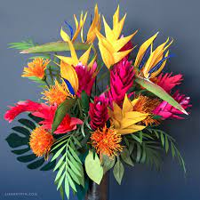 Hanging Heliconia Flower Earrings Best Flower Wallpaper