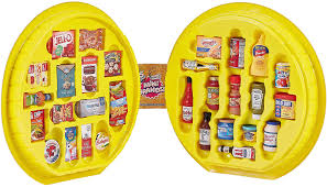 5 surprise mini brands are real shopping little brands that fit in your hands! Amazon Com 5 Surprise Mini Brands Collector S Case Series 2 Comes With 4 Exclusive Minis 4 Exclusive Minis By Zuru 7785 Toys Games