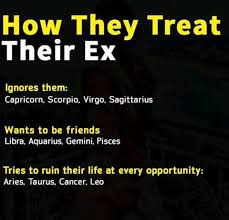 They are sociable, intelligent, and able to relate to other. Zodiac Romance How The Signs Treat Their Ex Wattpad