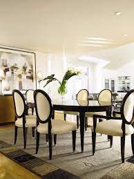 Stickley Modern Oval Dining Table In Cherry Modern Oval Dining Table Dining Room Wall Decor Oval Table Dining