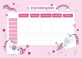 Einfach ausdrucken, aufhängen und ausfüllen. Tolle Neue Stundenplane Im Din A4 Format Eine Schone Idee Als Geschenk Zum Schulanfang Stundenplan Planer Geschenke Schulanfang