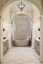 18 Divine Mediterranean Bathrooms That Will Make You Fall In Love With This Style Mediterranean Homes Mediterranean Home Decor Mediterranean Style Homes