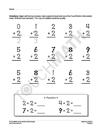 Free Touchpoint Math Worksheets Free Online Printable