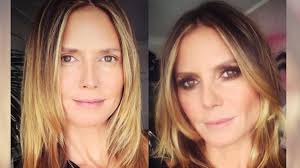 Meine mutter hat mich mit meiner ersten. Krasse Verwandlung So Naturlich Kennt Man Heidi Klum Sonst Nicht