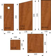 Plans De Nichoirs Multi Specifiques Nichoir Plan Nichoir Nichoir Mesange