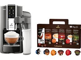 Mit einem mietangebot sind sie bestens aufgestellt, denn hier erhalten sie die professionelle kaffeemaschine coffea filbii, service und kaffee im praktischen komplettpaket für nur 69,90 € im monat. Tchibo Cafissimo Saeco Latte Argento 60 Kapseln Espresso Tee Filterkaffee Caffe Crema Kapselmaschine Silber Kapselmaschine Mediamarkt