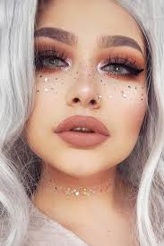 30 Coachella Makeup Inspired Looks To Be The Real Hit Glitter Makeup Looks Rave Makeup Coachella Makeup