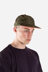 Lite Year Micro Jacquard Six Panel Cap in Olive