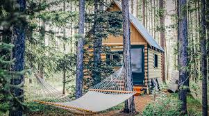 Outside you'll find a spacious deck with a hot tub, lovely lighting, charcoal grill, fire pit and hammocks. 15 Coolest Airbnbs In Colorado Beautiful Treehouses Cabins Lodges