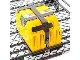 Arb Double Jerry Can Holder 3500390 Motorcycle Camping Gear Roof Rack Jerry Can