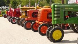 Mackinac Bridge Antique Tractor Crossing + Show