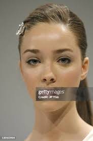 Danielle Hamm wearing J. Mendel during the J. Mendel Spring 2009... News  Photo