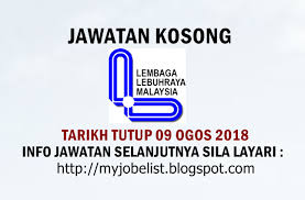 Ia merupakan sebuah badan berkanun yang ditubuhkan melalui parlimen akta 231( 1980 ). Jawatan Kosong Di Lembaga Lebuhraya Malaysia Llm 09 Ogos 2018