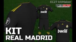 Team kits for pes 2018 teams, manchester united, manchester city, real madrid juventus f.c. Real Madrid 2011 2012 Kit Pes2018 Youtube