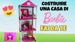 Tutte le casa delle bambole kit di montaggio, sono kit di costruzione, vengono completamente smontati per assemblare, dipingere e carta. Tutorial Casa Di Barbie Fai Da Te Facilissimo Youtube