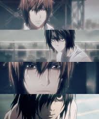 Death Note One Of My Favorite Scenes Death Note Light Death Note L Death Note