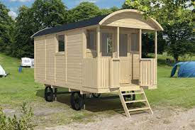 houten pipowagen 500 x 240 x 319 cm met veranda en trap voorzijde wanddikte 19 mm herdershut blokhut kind achtertuin