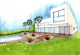 Zone Piscine En Contrebas De La Maison Kael Createur De Jardin Toulouse Jardin En Contrebas Amenagement Jardin Terrasse Jardin