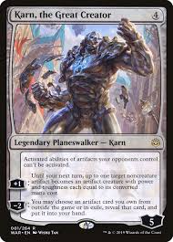 Browse and use various backgrounds and frames. Karn The Great Creator War Of The Spark Magic The Gathering Tcgplayer Com