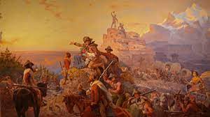 I created my first speed painting with this one. Manifest Destiny Simple English Wikipedia The Free Encyclopedia