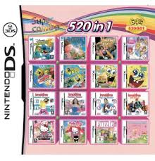 The biggest collection of nds emulator games! 520 Games In 1 Nds Game Pack Card Super Combo Cartridge For Nintendo Nds Ds 2ds New 3ds Game Collection Cards Aliexpress