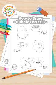 Explore another amusing style graffiti art, which is the graffiti bubble lettering art. How To Draw The Letter B In Bubble Letter Graffiti Kids Activities Blog