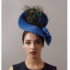 Peacock Derby Hat