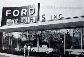 1961 Max Curtis Inc Ford Dealership Lansing Michigan Lansing Michigan Lansing Mi Lansing