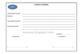 Sedangkan untuk barang tertentu atau dalam jumlah tertentu tidak dengan nota lagi melainkan membuat surat tanda surat tanda serah terima ini sangat penting sebagai bukti dari terjadinya transaksi dan terima barang. Tanda Terima Barang Doc