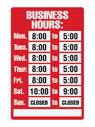 This company, along with staples , is one of the main causes for the struggles that dunder mifflin faces, causing many of their branches to close. Cosco Business Hours Sign Kit 8 X 12 Office Depot