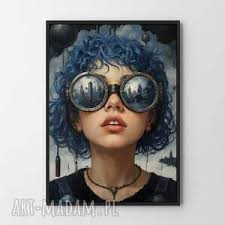 zestaw 2 plakatów sztuka ofelia john doe format 40x50 cm