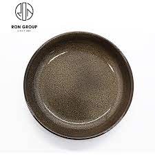 Find ceramic round plate manufacturers from china. 10 Inch Restaurant Brown Color Ceramic Round Dinner Plates Buy Brown Plates Round Dinner Plates Round Plates Restaurant Product On Alibaba Com