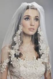 Best Wedding Hairstyles With Veil Over Face Kudung Aksesoris