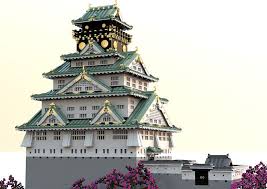 In 1868, osaka castle fell to imperial loyalist and most of the castle was burnt. Osaka Castle Tenshukaku 01 Lego House Osaka Castle Lego Castle