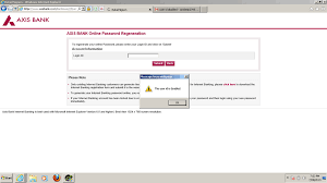 Now i am using this code. Resolved Axis Bank Login Id Is Disabled